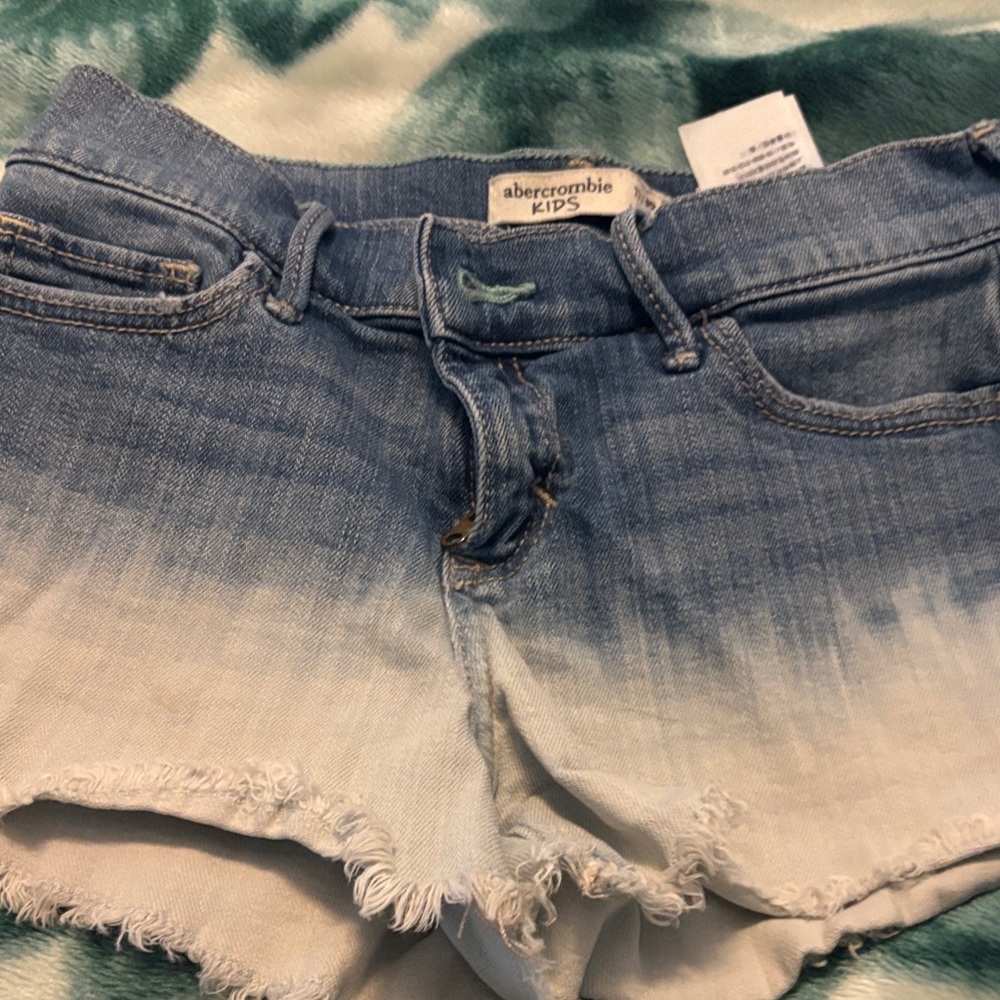 Abercrombie Kids Light Blue Ombre Shorts